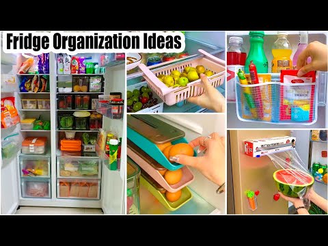 10 Amazing Fridge Organization Ideas | Tips To Organize Fridge | Cleaning& tour😍 New Gadgets #1449