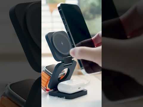 3-In-1 Foldable Magnetic Wireless Charger&Stand