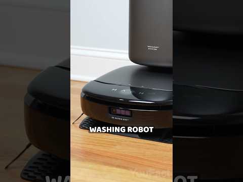 The world’s first washing robot with vacuum #eufyS1Pro