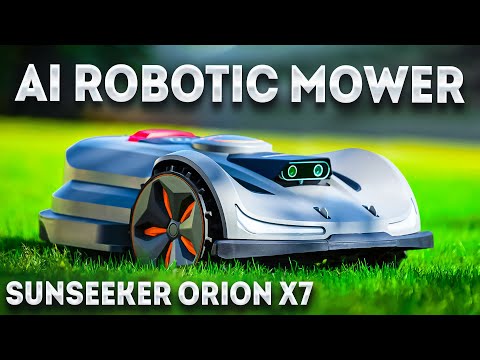 This smart robot now mows my lawn! Sunseeker Orion X7 Review