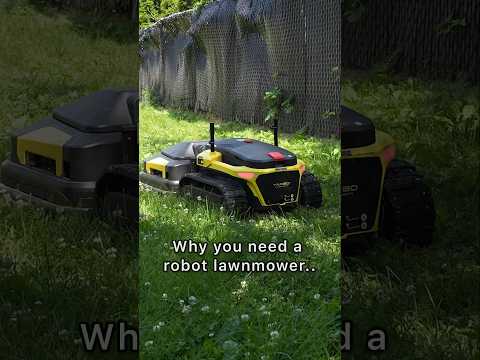 My best summer find so far🤖 #Yarbo #YarboReview #lawnmower #robotmower