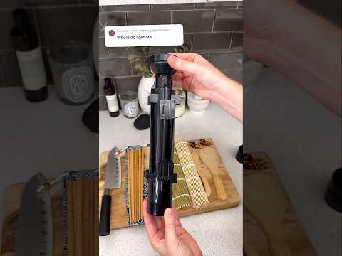 I Love this thing!😋🍣 #sushimaking #sushirolls #sushimakingkit #diysushi