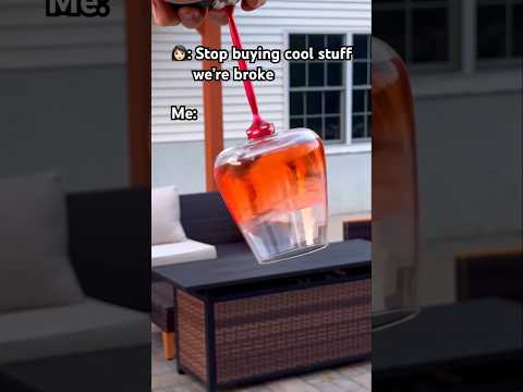 This one is just cool🤤 #spinningglass #coolgadgets