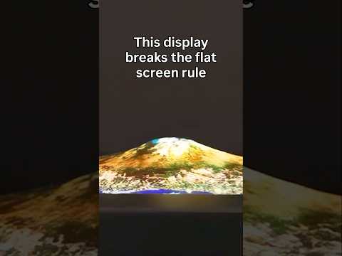Real stretchable display in action