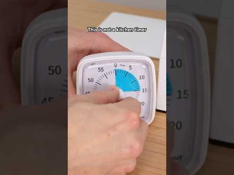 This isn’t a kitchen timer. It’s a productivity tool